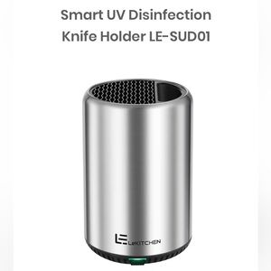 $139 Lekitchen Smart UV Disinfection Knife Holder LE-SUD01